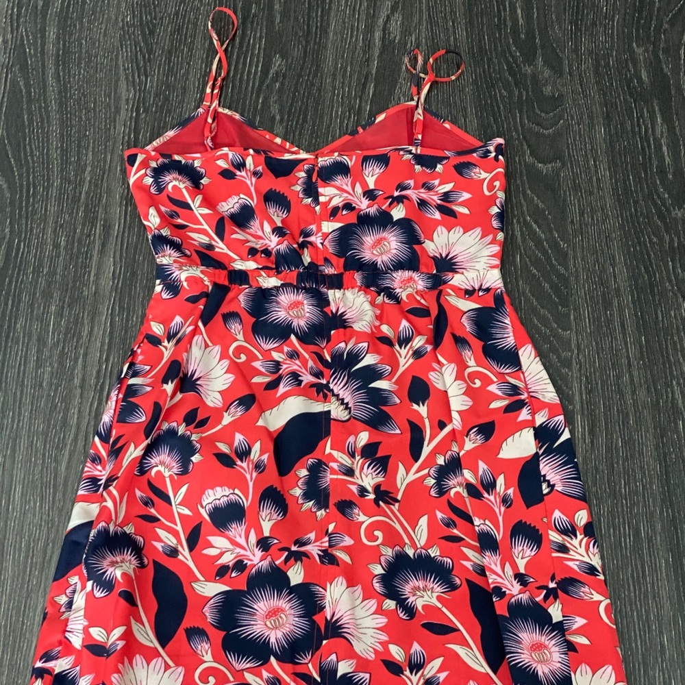 Floral JCrew summer dress - Picture 4 of 6